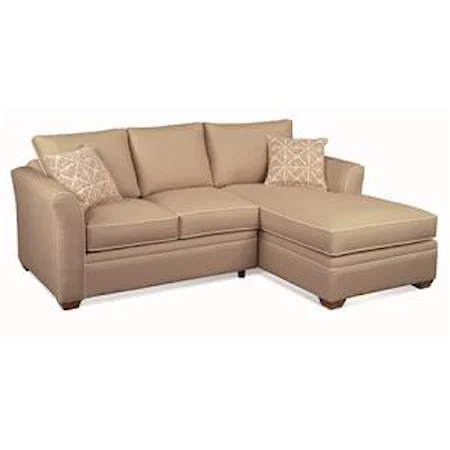 Casual 2 Piece Sectional Sofa with Chaise